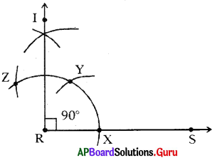 AP Board 7th Class Maths Solutions Chapter 10 Construction of Triangles Review Exercise 7