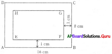 AP Board 7th Class Maths Solutions Chapter 11 Area of Plane Figures Ex 11.2 1