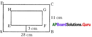 AP Board 7th Class Maths Solutions Chapter 11 Area of Plane Figures Ex 11.2 5