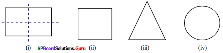 AP Board 7th Class Maths Solutions Chapter 12 Symmetry Ex 12.1 1