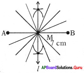 AP Board 7th Class Maths Solutions Chapter 12 Symmetry Unit Exercise 3
