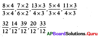 AP Board 7th Class Maths Solutions Chapter 2 Fractions, Decimals and Rational Numbers Review Exercise 2