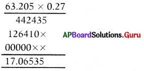 AP Board 7th Class Maths Solutions Chapter 2 భిన్నాలు మరియు దశాంశాలు Ex 2.2 4