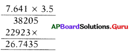 AP Board 7th Class Maths Solutions Chapter 2 భిన్నాలు మరియు దశాంశాలు Unit Exercise 4
