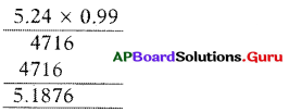 AP Board 7th Class Maths Solutions Chapter 2 భిన్నాలు మరియు దశాంశాలు Unit Exercise 5