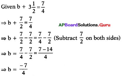 AP Board 7th Class Maths Solutions Chapter 3 Simple Equations Ex 3.3 1