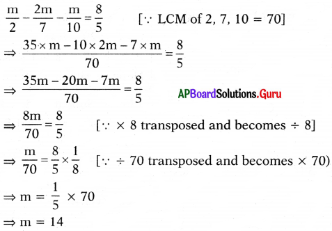 AP Board 7th Class Maths Solutions Chapter 3 Simple Equations InText Questions 15