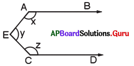 AP Board 7th Class Maths Solutions Chapter 4 రేఖలు మరియు కోణాలు Ex 4.4 8