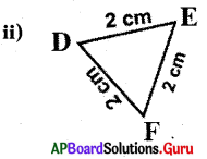 AP Board 7th Class Maths Solutions Chapter 5 Triangles Ex 5.1 2