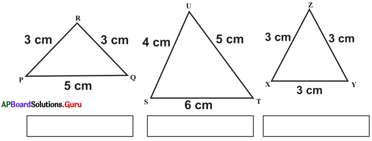 AP Board 7th Class Maths Solutions Chapter 5 Triangles InText Questions 1