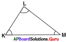 AP Board 7th Class Maths Solutions Chapter 5 Triangles Review Exercise 3