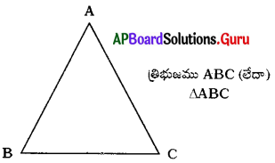 AP Board 7th Class Maths Solutions Chapter 5 త్రిభుజాలు Review Exercise 1