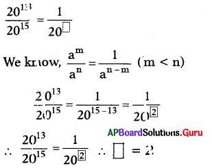 AP Board 7th Class Maths Solutions Chapter 8 Exponents and Powers InText Questions 28