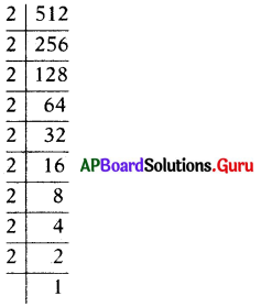 AP Board 7th Class Maths Solutions Chapter 8 ఘాతాంకాలు మరియు ఘాతాలు Ex 8.1 6