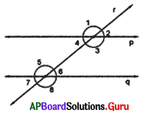 AP Board 7th Class Maths Solutions Chapter Chapter 4 Lines and Angles Ex 4.4 1