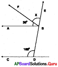 AP Board 7th Class Maths Solutions Chapter Chapter 4 Lines and Angles Ex 4.4 2