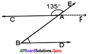 AP Board 7th Class Maths Solutions Chapter Chapter 4 Lines and Angles Unit Exercise 8