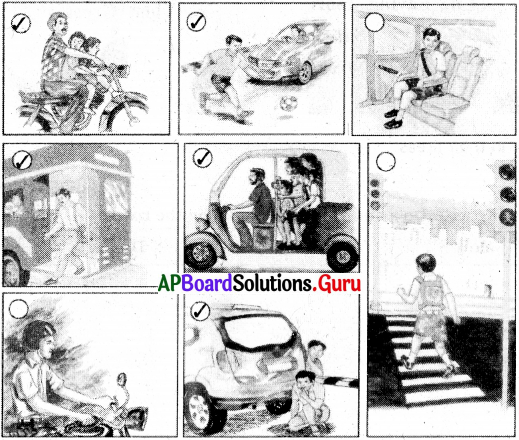 AP Board 7th Class Social Solutions 11th Lesson Road Safety Education 1
