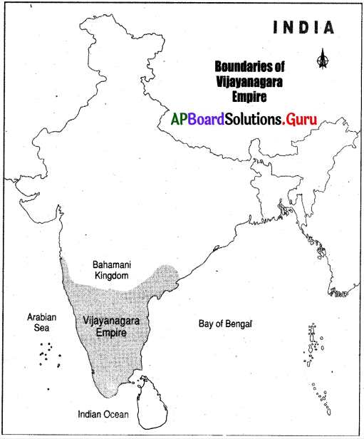 AP Board 7th Class Social Solutions 6th Lesson Vijayanagara Empire 1