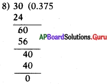 AP State Syllabus 10th Class Maths Solutions 1st Lesson వాస్తవ సంఖ్యలు Exercise 1.3 1