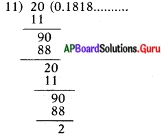AP State Syllabus 10th Class Maths Solutions 1st Lesson వాస్తవ సంఖ్యలు Exercise 1.3 3