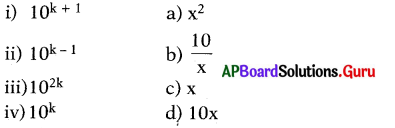 AP 10th Class Maths Bits 1st Lesson వాస్తవ సంఖ్యలు 10