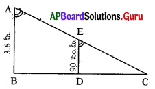 AP 10th Class Maths Bits 8th Lesson సరూప త్రిభుజాలు 71