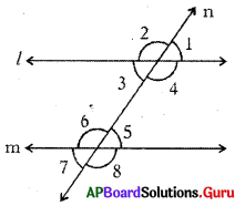 AP 7th Class Maths Bits 4th Lesson రేఖలు మరియు కోణాలు 14