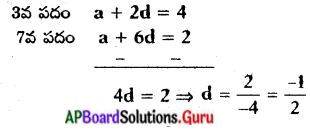 AP Board 10th Class Maths Solutions Chapter 6 శ్రేఢులు Optional Exercise 1