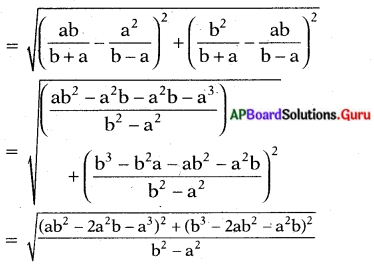 AP Board 10th Class Maths Solutions Chapter 7 నిరూపక రేఖాగణితం Optional Exercise 10