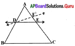 AP Board 10th Class Maths Solutions Chapter 8 సరూప త్రిభుజాలు InText ...