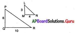 AP Board 10th Class Maths Solutions Chapter 8 సరూప త్రిభుజాలు InText ...
