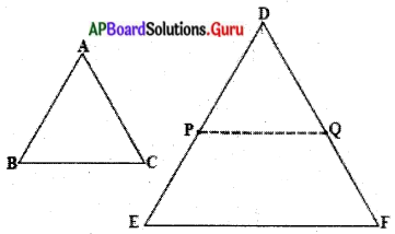 AP Board 10th Class Maths Solutions Chapter 8 సరూప త్రిభుజాలు InText ...