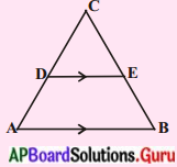 AP Board 10th Class Maths Solutions Chapter 8 సరూప త్రిభుజాలు InText ...