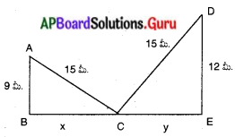 AP Board 10th Class Maths Solutions Chapter 8 సరూప త్రిభుజాలు InText ...