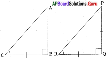 AP Board 10th Class Maths Solutions Chapter 8 సరూప త్రిభుజాలు InText ...