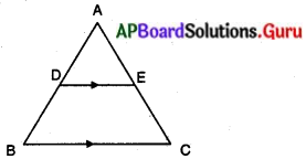 AP Board 10th Class Maths Solutions Chapter 8 సరూప త్రిభుజాలు Exercise 8.1 5