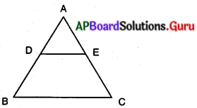 AP Board 10th Class Maths Solutions Chapter 8 సరూప త్రిభుజాలు Exercise 8.1 7