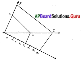 AP Board 10th Class Maths Solutions Chapter 8 సరూప త్రిభుజాలు Exercise 8.2 10