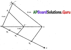 AP Board 10th Class Maths Solutions Chapter 8 సరూప త్రిభుజాలు Exercise 8.2 11