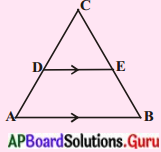 AP Board 10th Class Maths Solutions Chapter 8 సరూప త్రిభుజాలు InText Questions 5