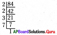 AP Board 6th Class Maths Solutions Chapter 3 గ.సా.కా - క.సా.గు Ex 3.4 2