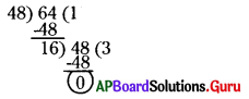 AP Board 6th Class Maths Solutions Chapter 3 గ.సా.కా - క.సా.గు Ex 3.5 1