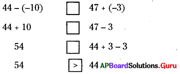 AP Board 6th Class Maths Solutions Chapter 4 పూర్ణసంఖ్యలు Ex 4.4 4