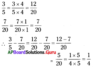 AP Board 6th Class Maths Solutions Chapter 5 భిన్నాలు - దశాంశ భిన్నాలు Ex 5.1 16