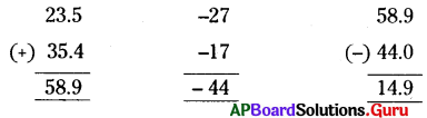 AP Board 6th Class Maths Solutions Chapter 5 భిన్నాలు - దశాంశ భిన్నాలు Unit Exercise 5