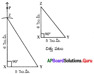 AP Board 7th Class Maths Solutions Chapter 10 త్రిభుజాల నిర్మాణం Ex 10.2 4