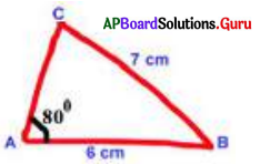 AP Board 7th Class Maths Solutions Chapter 10 త్రిభుజాల నిర్మాణం InText Questions 6