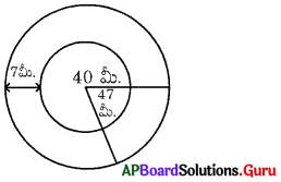 AP Board 7th Class Maths Solutions Chapter 11 సమతల పటాల వైశాల్యాలు Ex 11.4 1