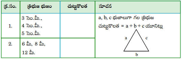 AP Board 7th Class Maths Solutions Chapter 11 సమతల పటాల వైశాల్యాలు Review Exercise 7